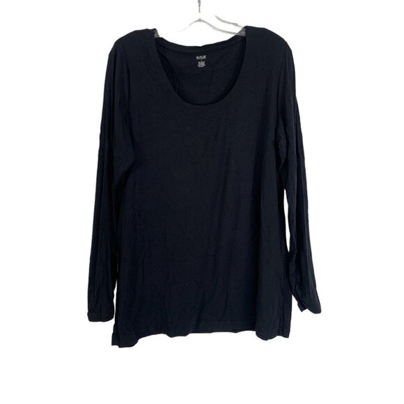 ANA Tops - Ana Black Long Sleeve Top